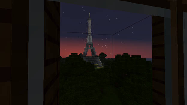 Minecraft - Eiffel Tower