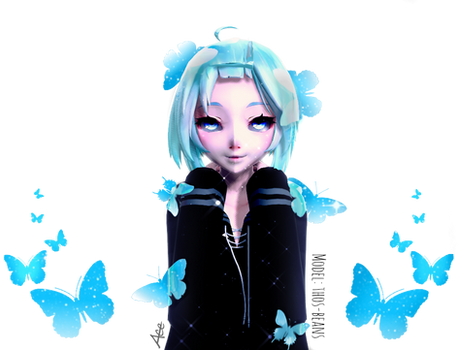 You Give Me Butterflies [MMD]