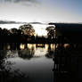 Sunset at Lynbrook lake
