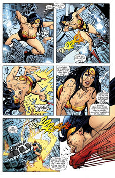 Wonder Woman Beaten by Flash 2