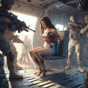 Wonder Woman Captured