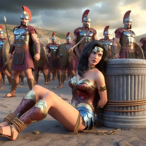 Wonder Woman Captured