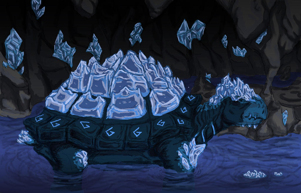 Icey Turtle Iceturtle by GWolfG on DeviantArt