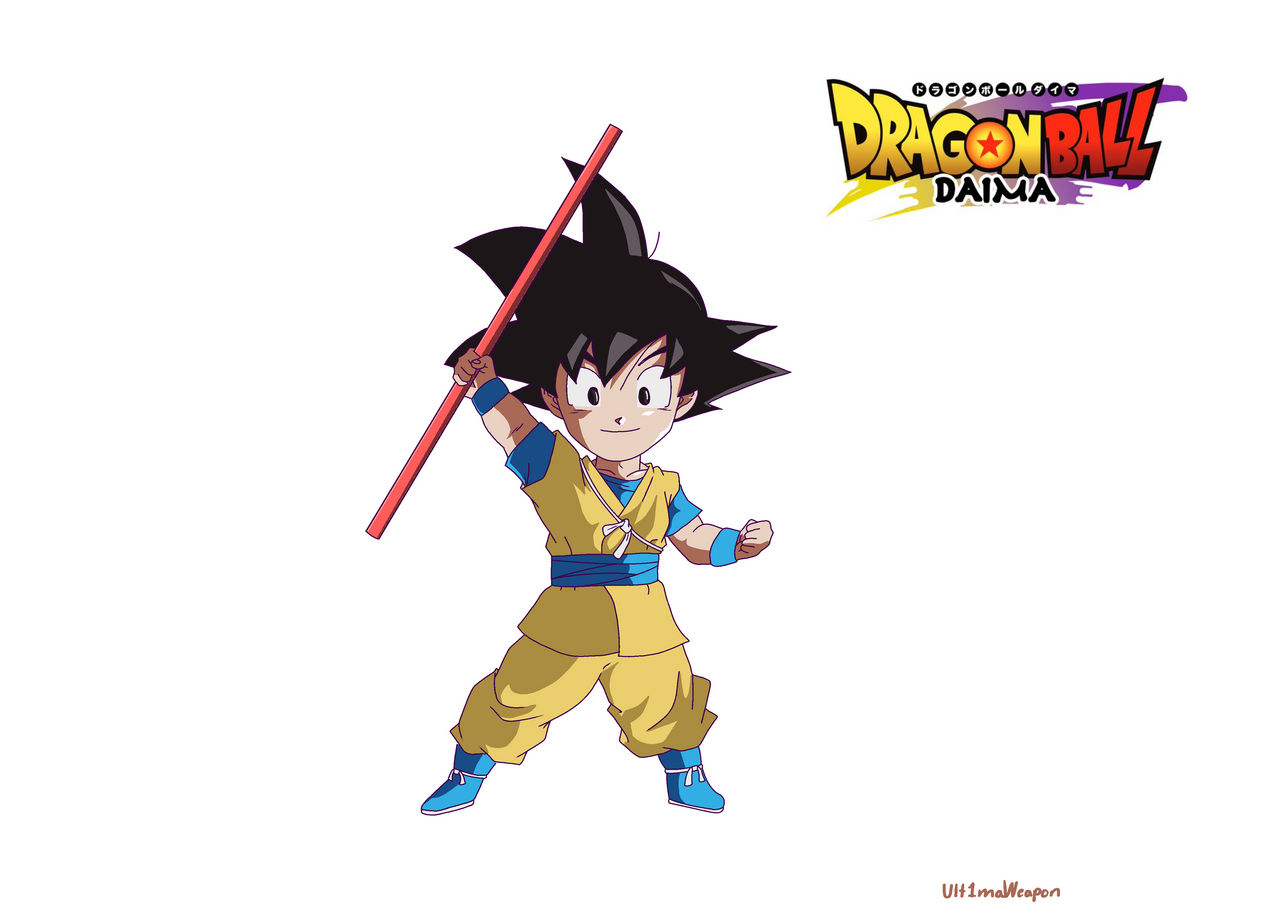 Kid Goku - Dragon Ball DAIMA by SaoDVD on DeviantArt