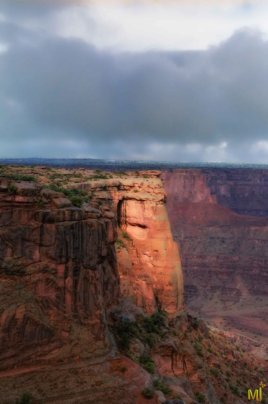 Light on the Cliff