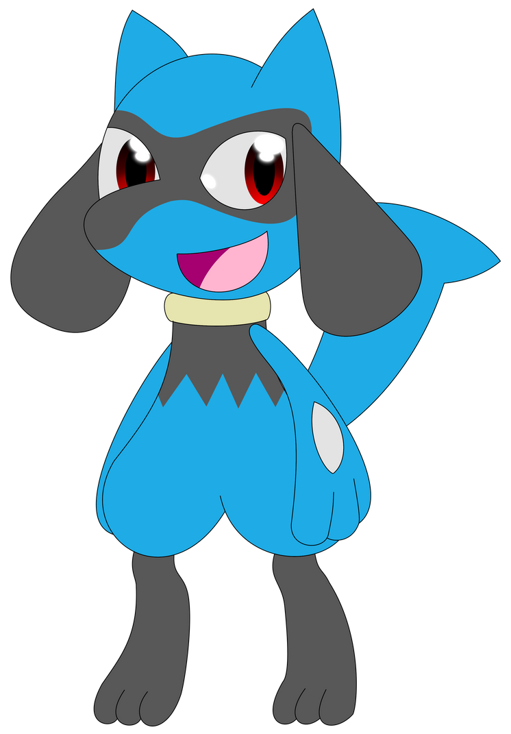 Pkemn Rumble Riolu PKMN #19: Riolu The Blue Little Canine (REDRAW) by Tanzim-Kazi on ...
