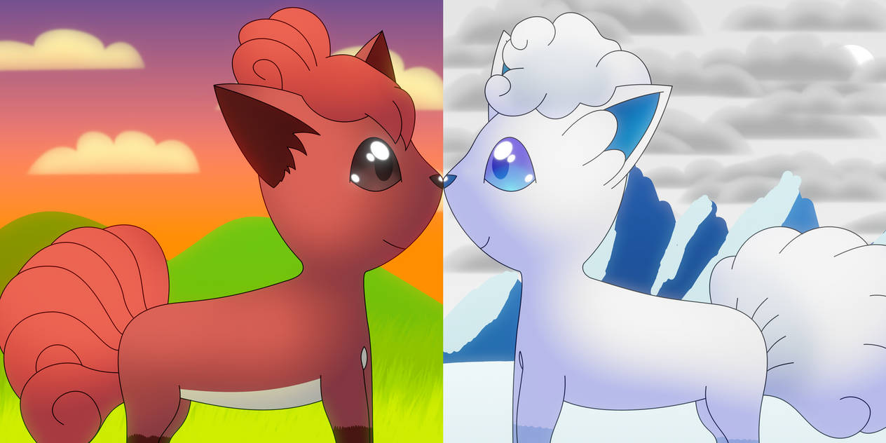 PKMN #49: Vulpix, Fire and Ice by Tanzim-Kazi on DeviantArt