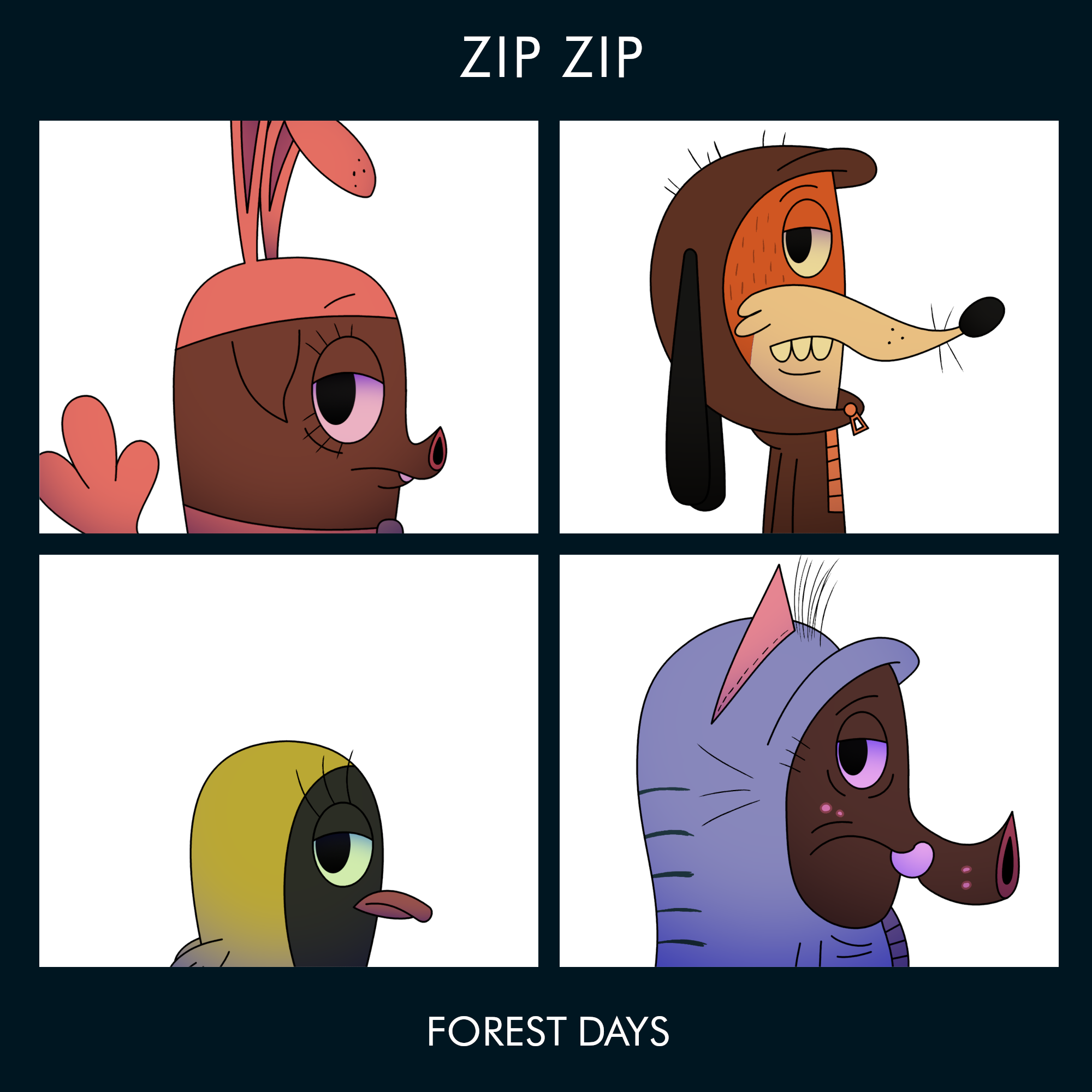MISC: Zip Zip - Forest Days by Tanzim-Kazi on DeviantArt MISC: Zip Zip - Forest Days by Tanzim-Kazi on DeviantArt