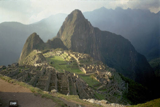 Machu Picchu Sunset