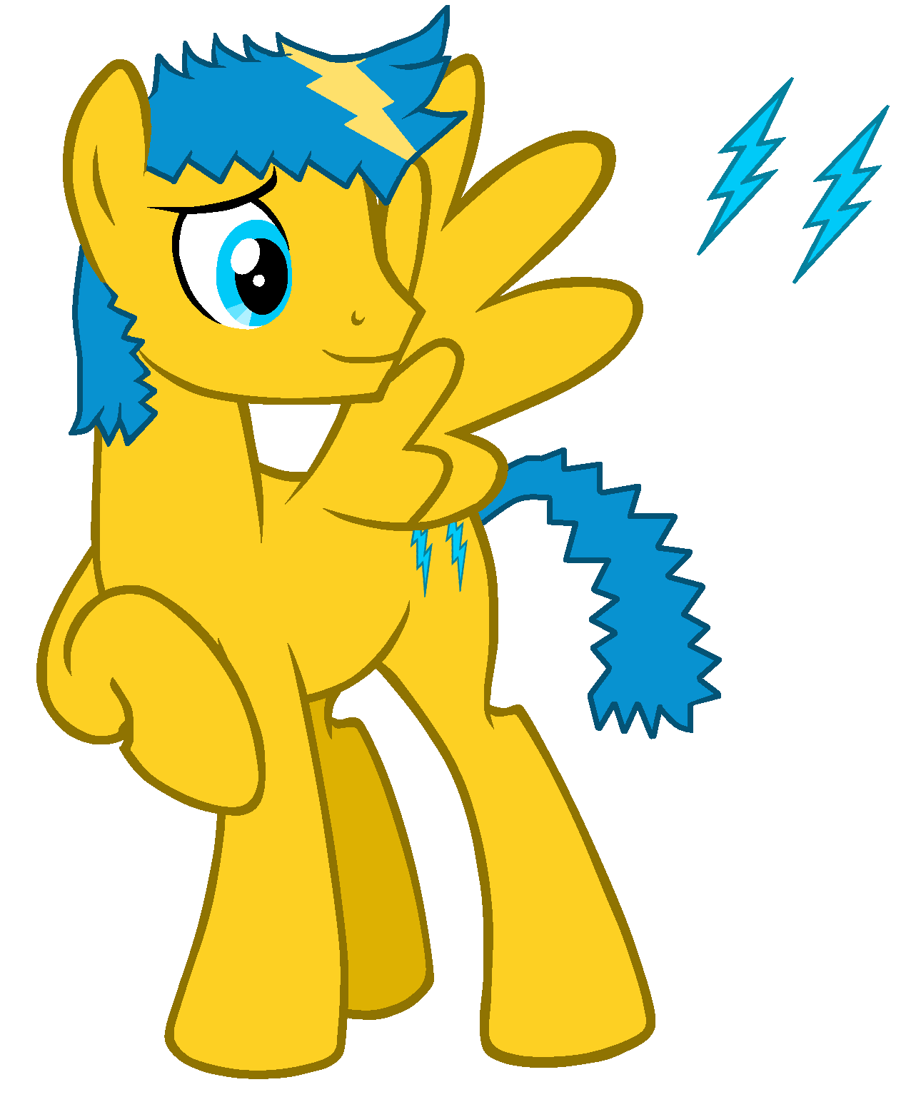 Turbo Mlp Deviantart Turbo Lightning: MLP OC by BrandonTheBronyPony on DeviantArt