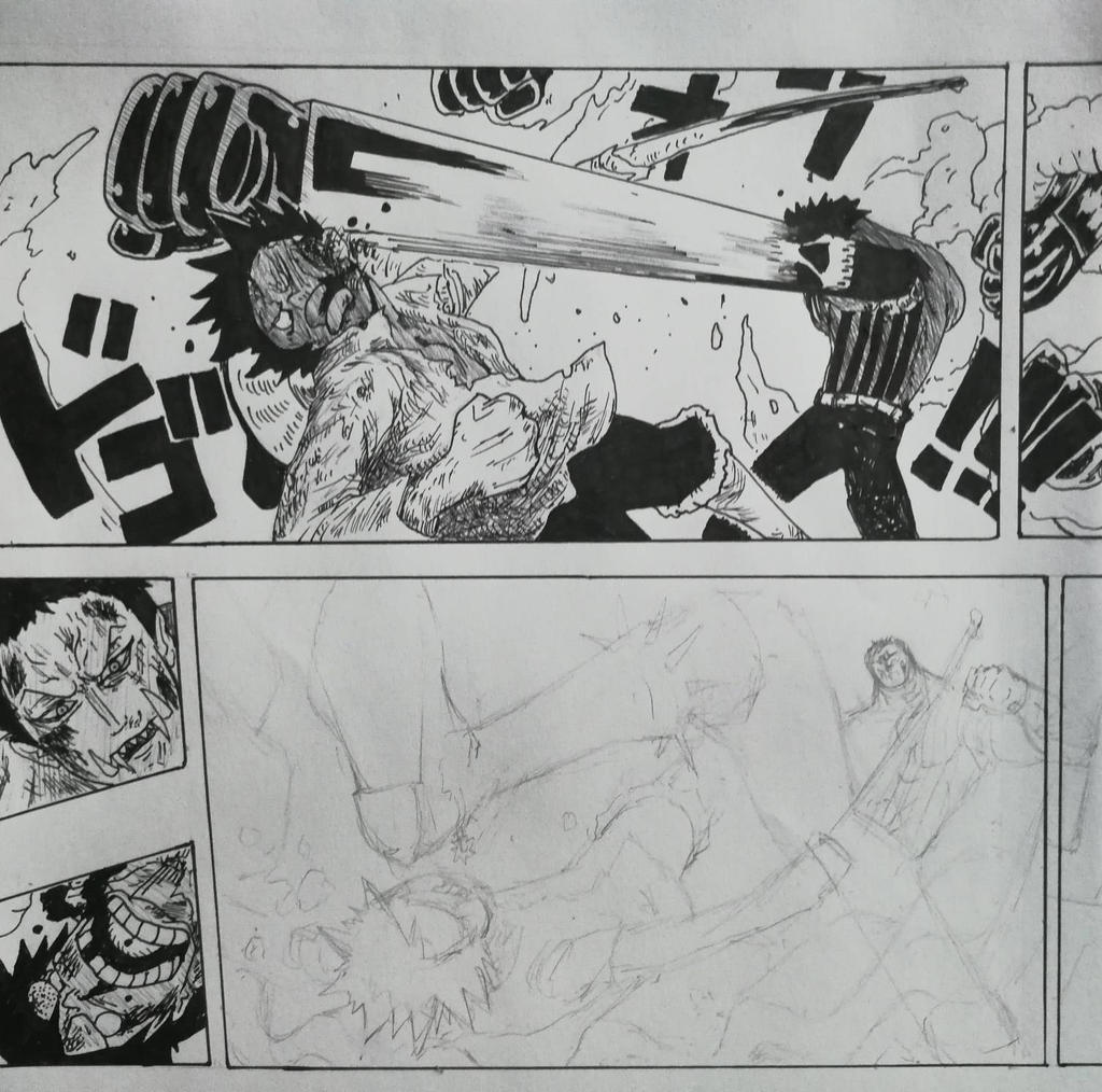 Luffy Vs Katakuri Process By Sandercat On Deviantart Luffy Vs Katakuri Process By Sandercat On Deviantart