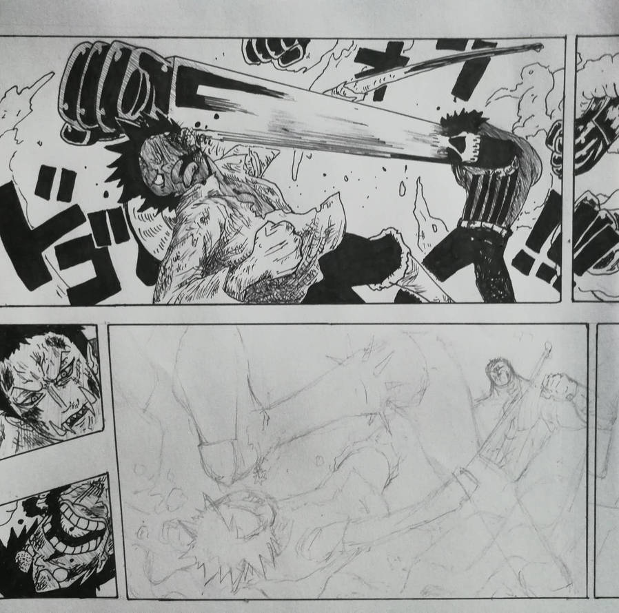 Luffy Vs Katakuri Process By Sandercat On Deviantart Luffy Vs Katakuri Process By Sandercat On Deviantart