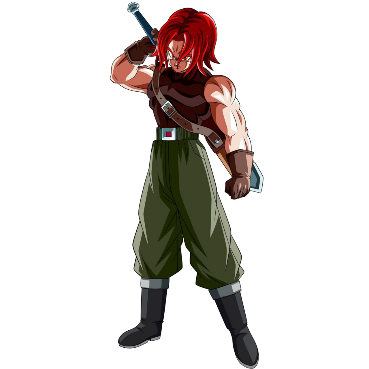 Xeno Trunks Render by KaiserIsaiahFoo on DeviantArt