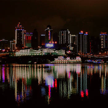 City at night texture by letsgomasquerading