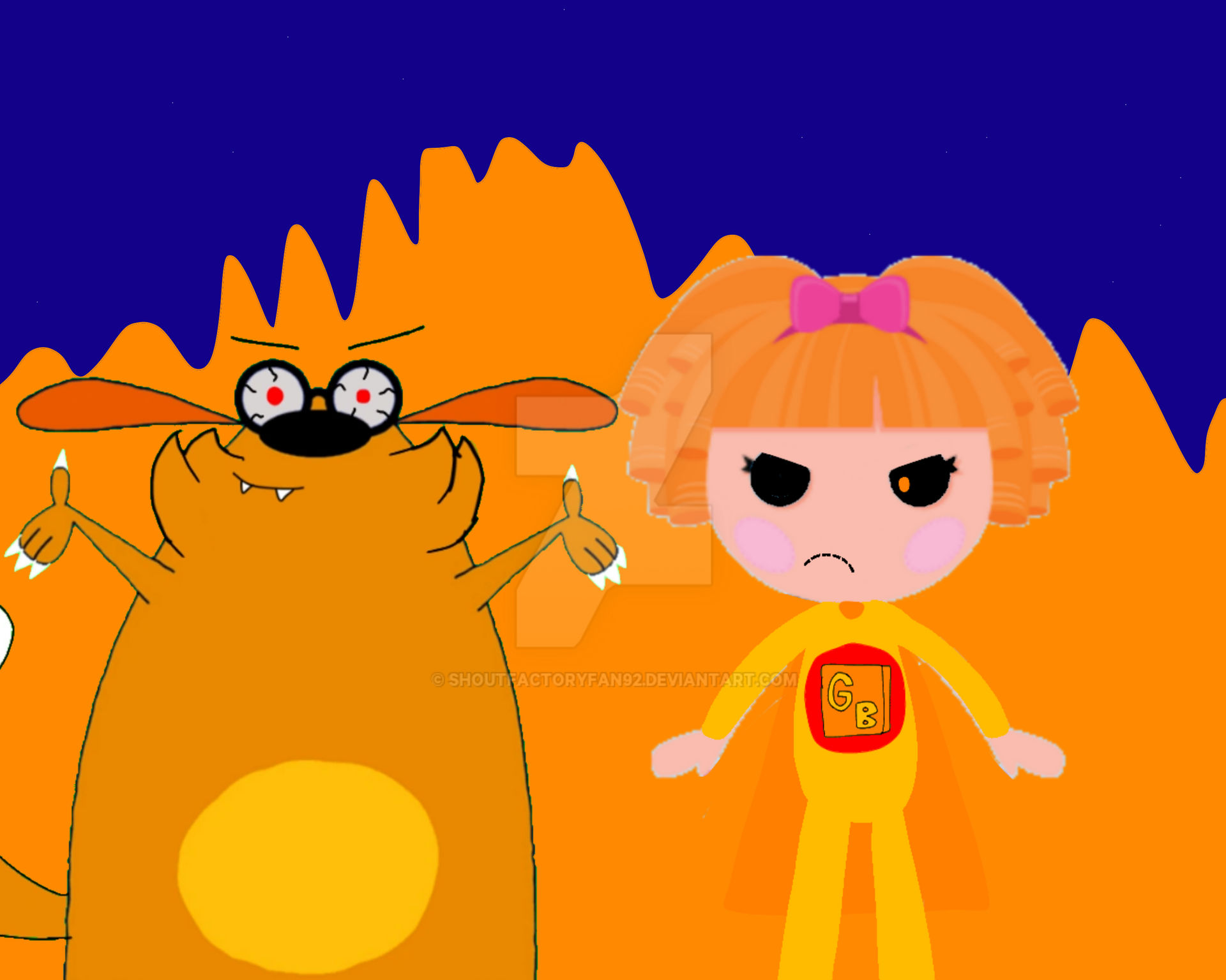 Deviantart Gif Ruff Ruff Ruffman talking to her wife by shoutfactoryfan92 on DeviantArt
