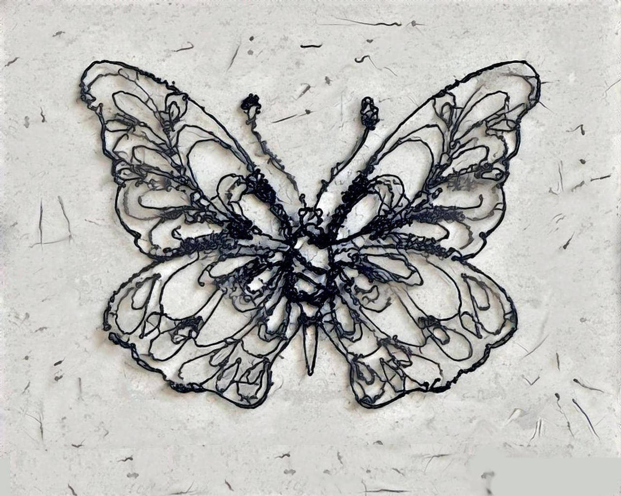 Butterfly Wire Patterns Butterfly Wire Art