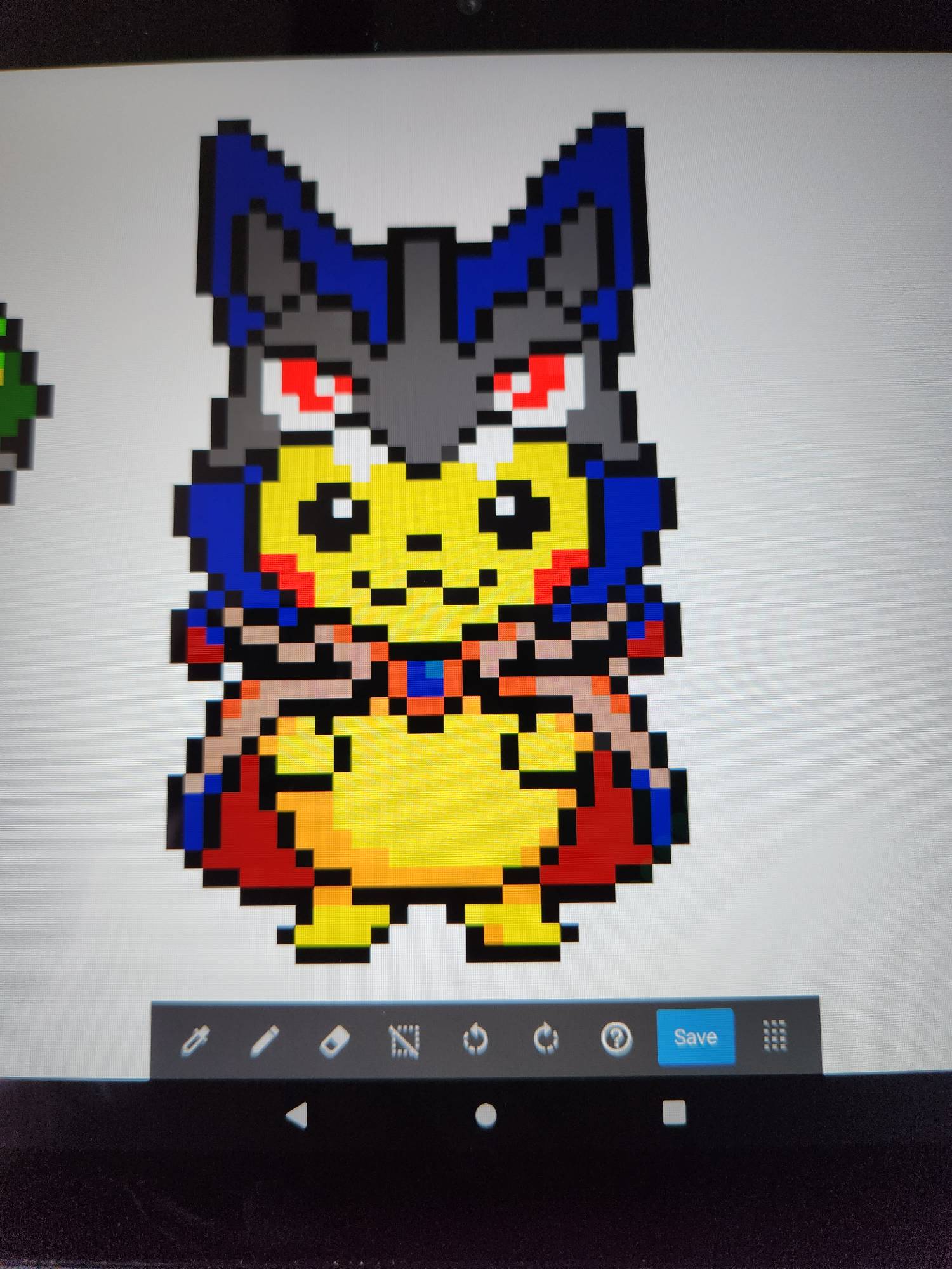 Lucario Pixel Art by Chibi-Pika on DeviantArt