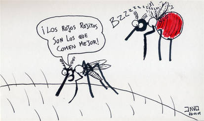 Mosquitos rojos