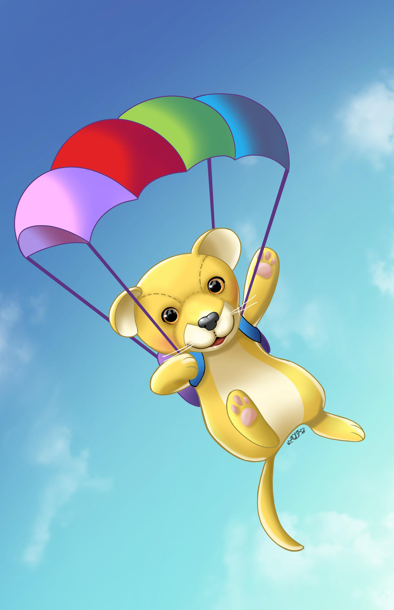 'Fluffy' by Ivy Furlong (Mexico) by DrawForWildCats on DeviantArt