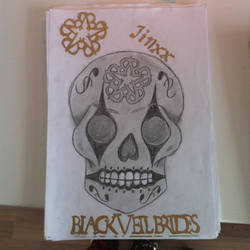 mexican sugar skull jinxx version