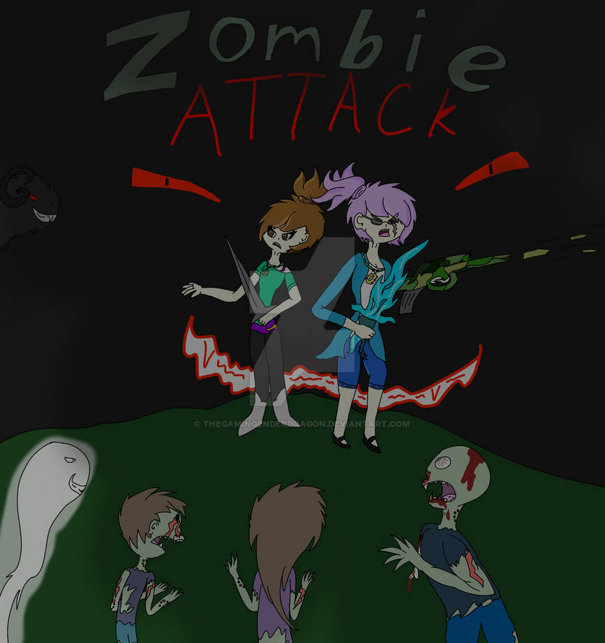 Roblox Zombie Attack Fan Art By Thegamingenderdragon On Deviantart - roblox from zombies all day