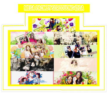 Mega PSD by SeroDuong - Happy SNSD 7th Anniversary