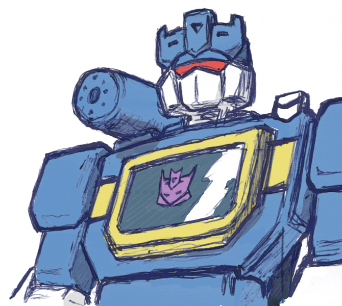 Soundwave quick sketch