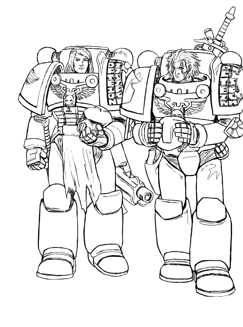 Lineart: deathwatch