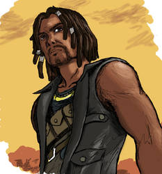 Ulysses from Fallout New Vegas Lonesome Road