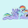 Rainbow Dash And her Dad
