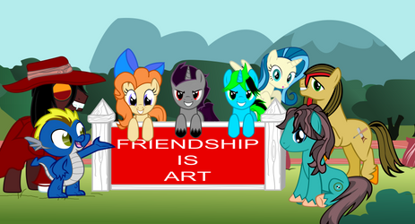 New Friendship is art by Vector-Brony