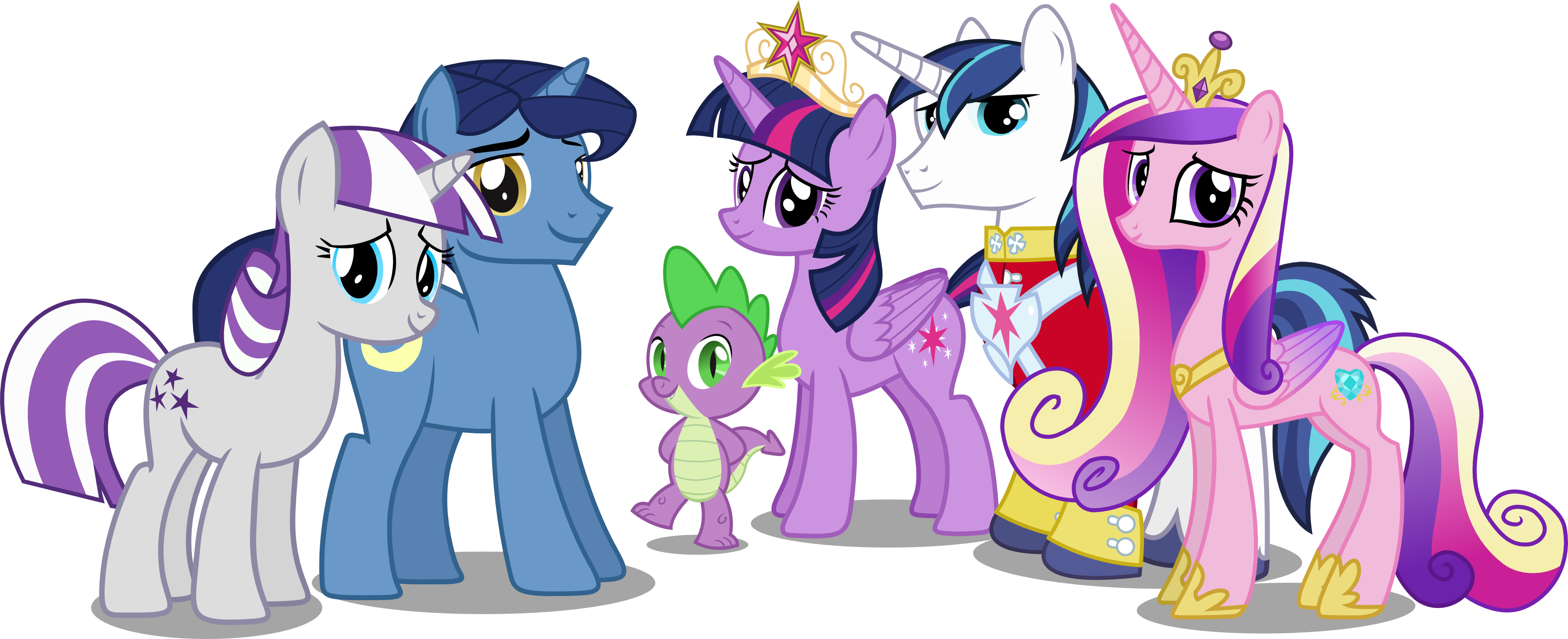 Twilight Sparkles Family