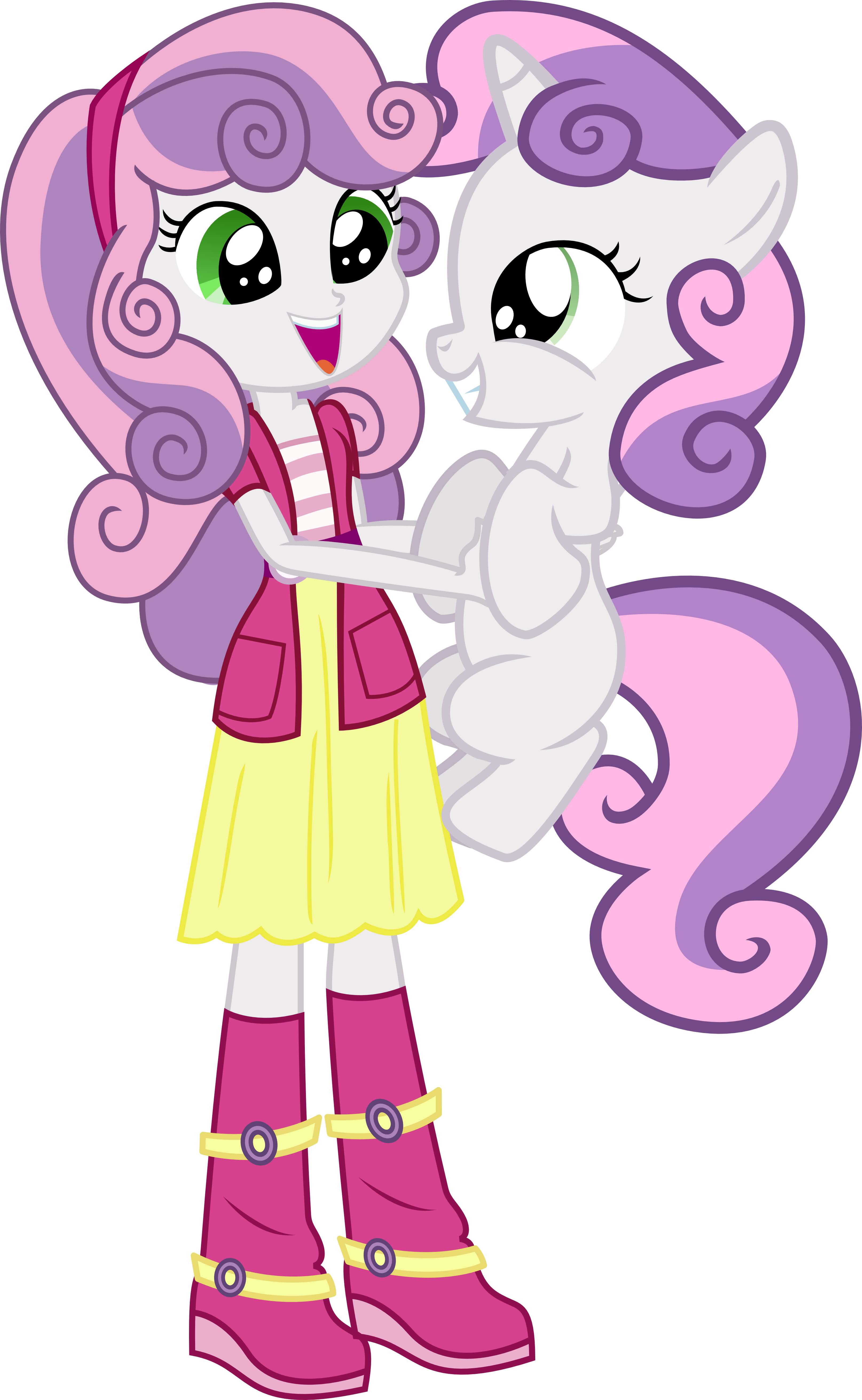 Sweetie Belle And Sweetie Belle