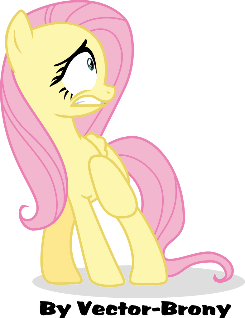 Scared Fluttershy by Vector-Brony on DeviantArt.
