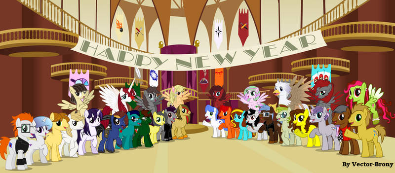 Happy new year to everypony