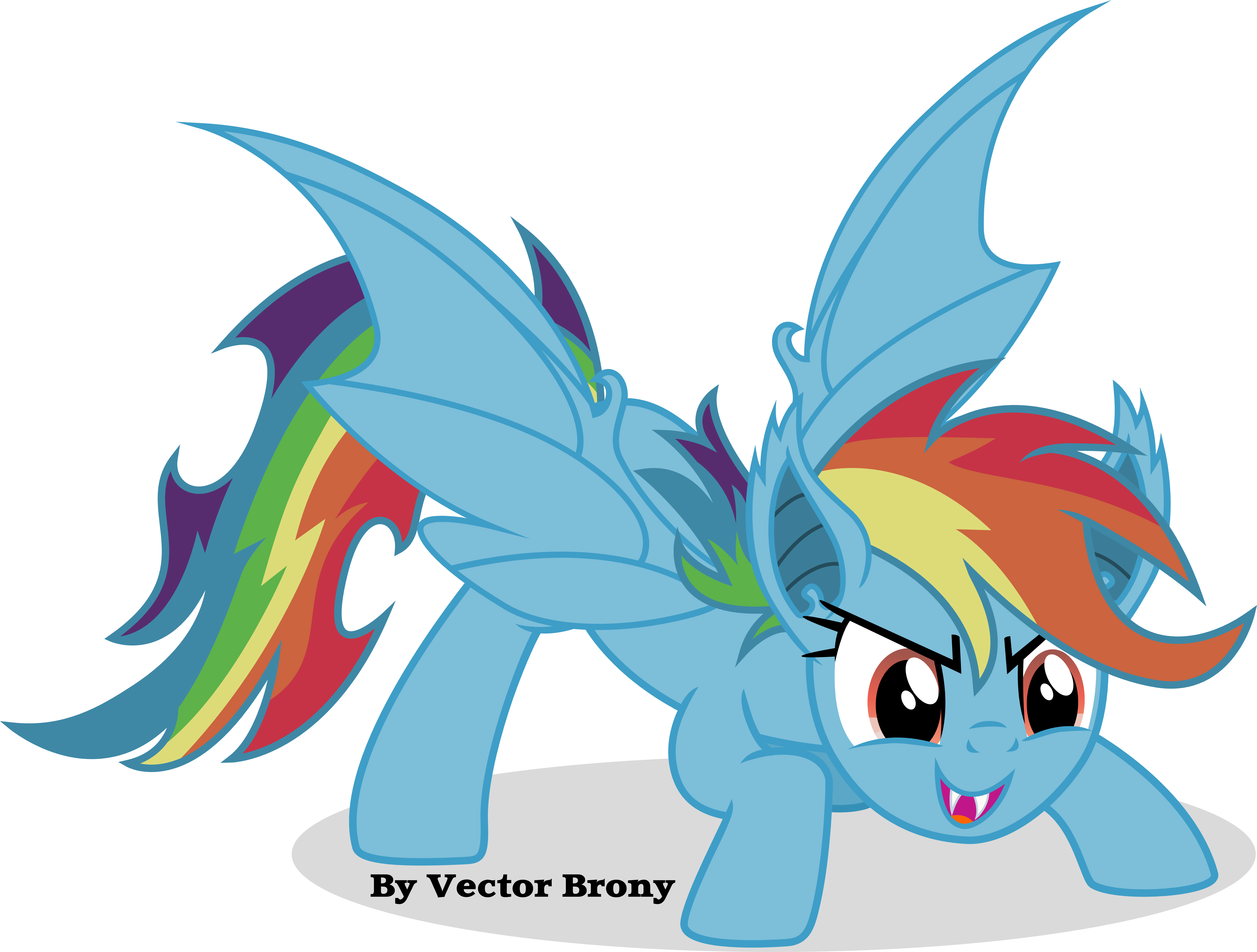 Rainbow bat