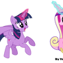 Flying Princesses Twilight And Cadence