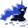 sad Nightmare moon