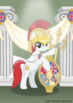 Lady Britannia (BUCK Mascot)