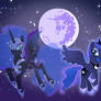 Princess Luna and Nightmare Moon