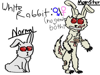 White Rabbit Reference White Rabbit OC reference sheet by Rawrz321 on DeviantArt