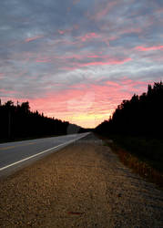 desolate highway