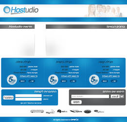 Hostudio - Hosting site design