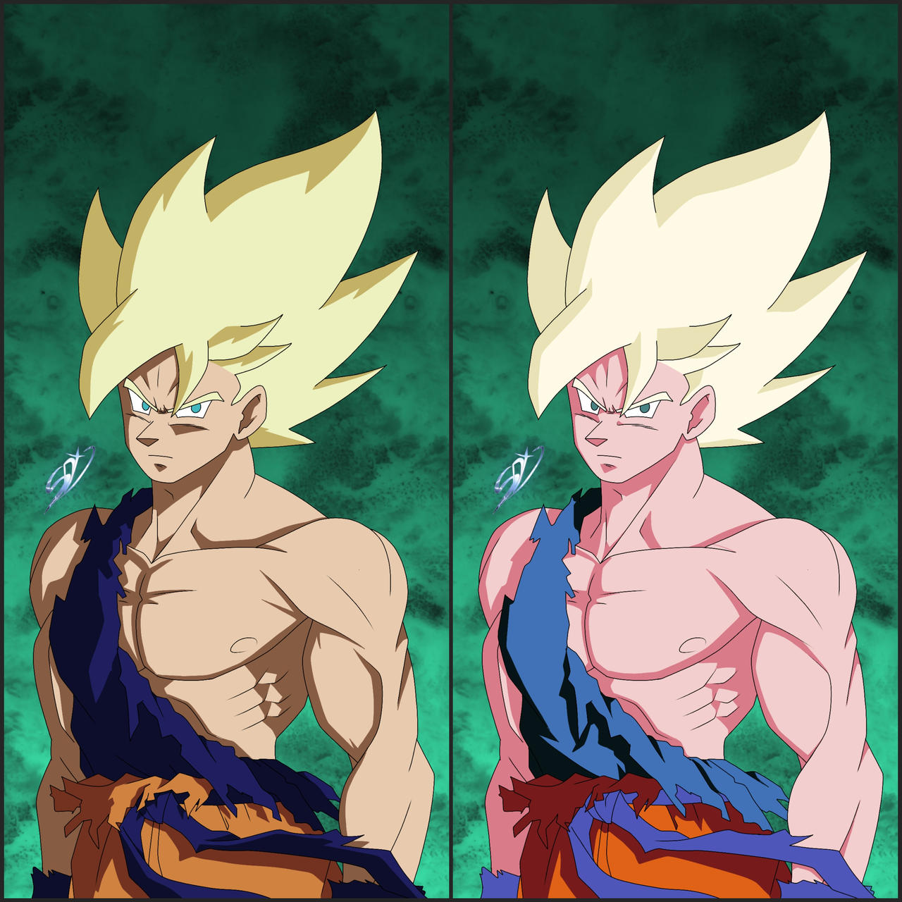 Dragon ball Sparking Zero. Goku (mid)Super saiyan by Saberdx246 on