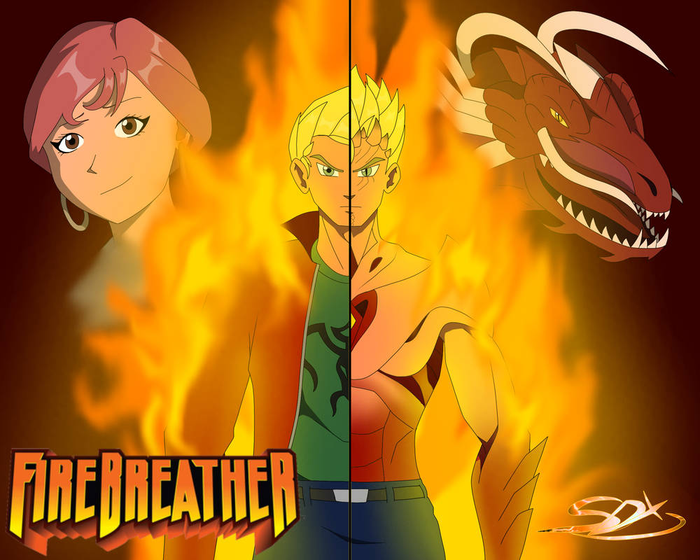 Firebreather fan poster - Fan Art by Saberdx246 on DeviantArt