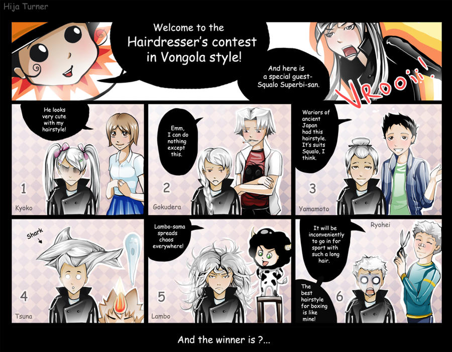 Hairdresser S Contest By Hija Turner On Deviantart