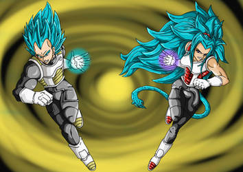 Supersayan blue twins