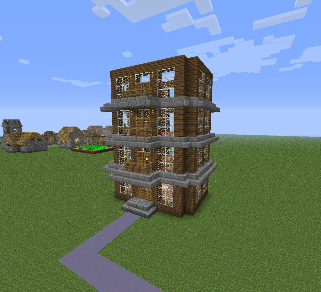 Minecraft Current Build by DjAuraPwny on DeviantArt