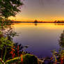 The greenframed lake