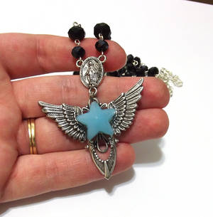 Winged Star necklace